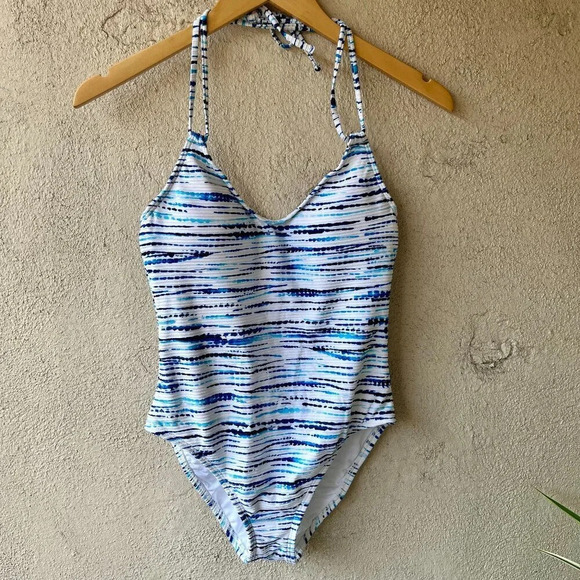 NWOT La Blanca Tidal One Piece Swimsuit size 6 - Picture 3 of 9